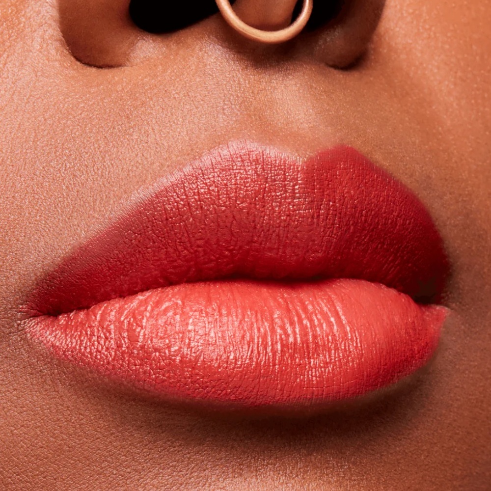MAC Sweet Cinnamon powder kiss velvet blur slim stick lip lipstick full size NWT
